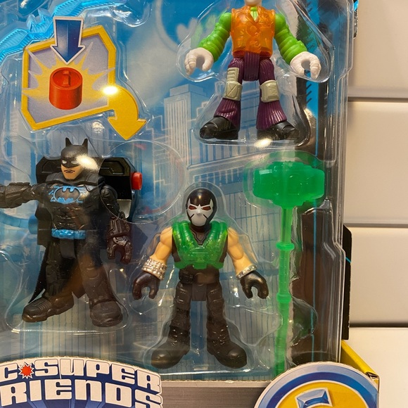 Fisher Price Imaginext DC Super Friends Bat Tech Multi Pack Set 5 Figures - Picture 3 of 7